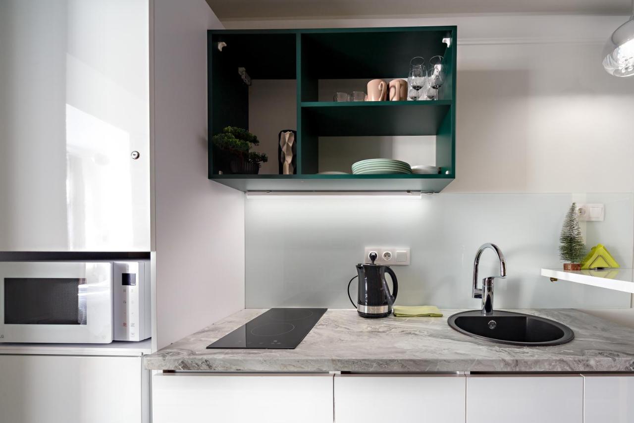 Green Apartment 利沃夫 外观 照片